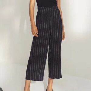 Wilfred Black Cropped Ankle Pants